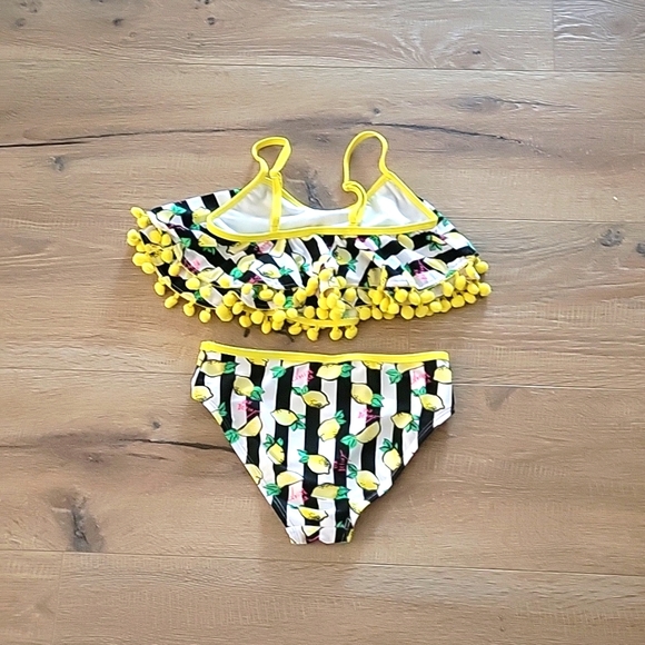 EUC Betsy Johnson Girls 2 Piece Bikini - 7/8 yrs - Picture 5 of 6